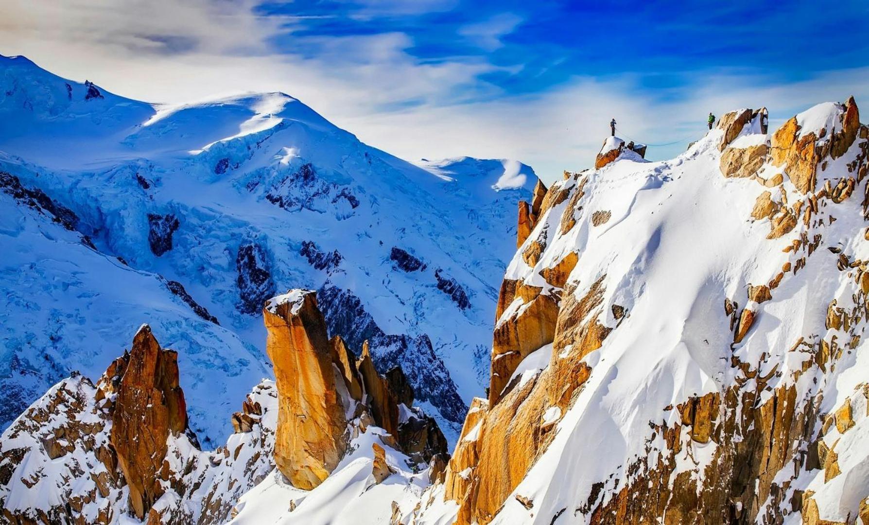 Top Floor Apartment Mansard - Central Chamonix Mont Blanc Haven エクステリア 写真
